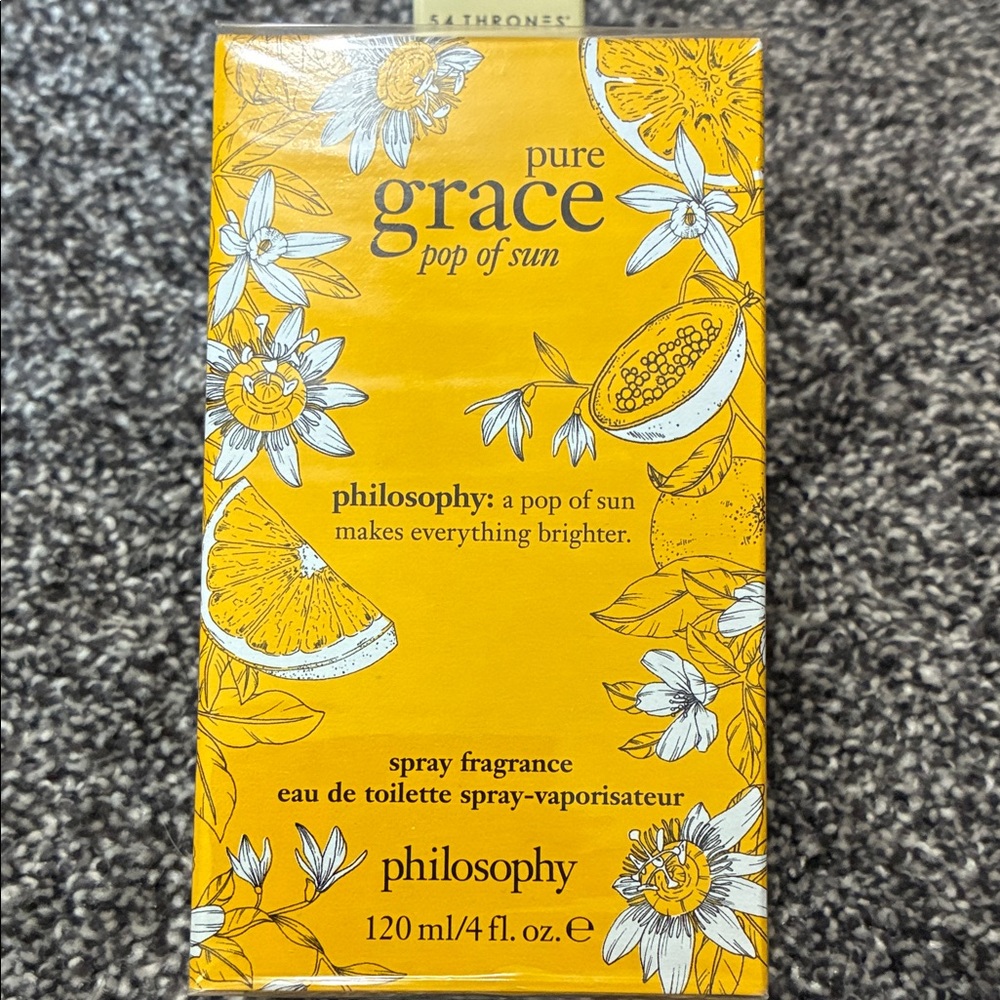Philosophy Pure Grace Pop of Sun Fragrance in Yellow